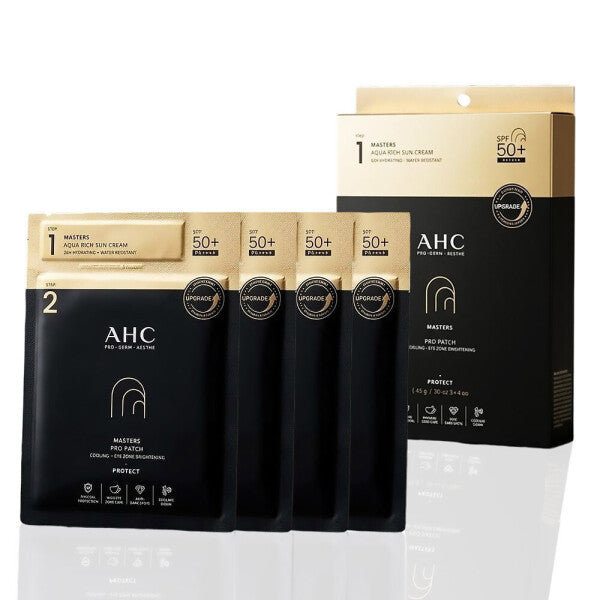 [AHC] Masters Pro Patch 2-Step UV Patch [4Sheets] 1.5ml+4.5g :: K-Beauty Sun Patch