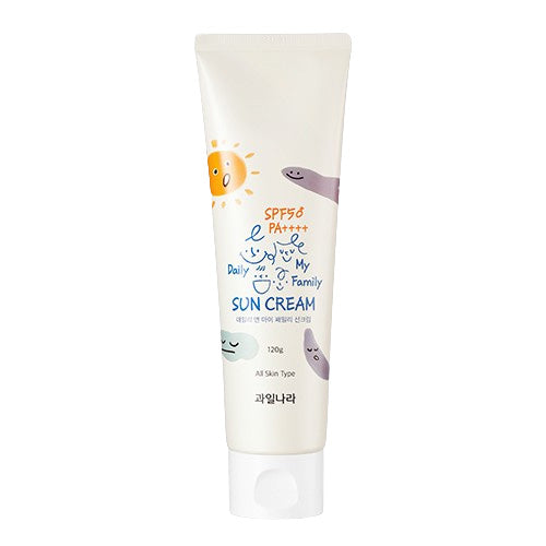 [Fruit Nara] Daily & My Family Sun Cream 120g :: K-Beauty